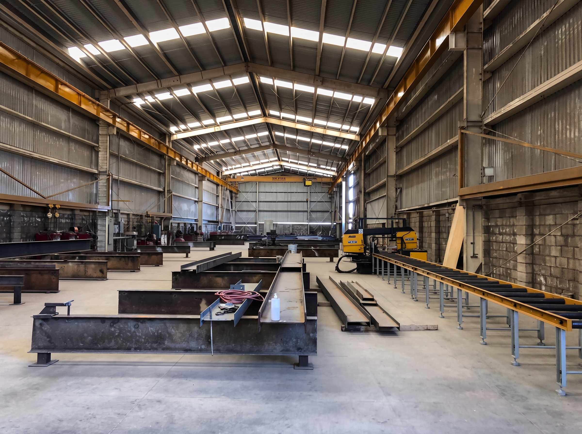 Taller GOMEX para fabricación de estructuras y componentes de acero